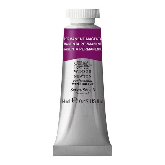 Winsor & Newton Professional akvarellfärg 14 ml Permanent Magenta 489 Köp nu