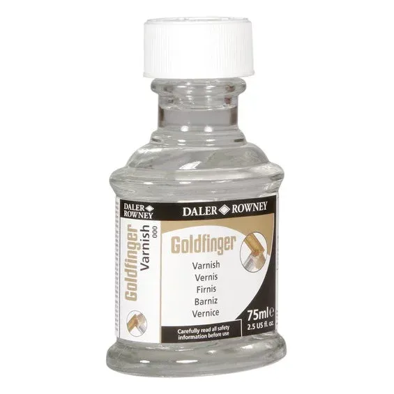 Daler-Rowney Goldfinger Varnish 75 ml, skyddslack för förgyllning & slagmetall Handla nu