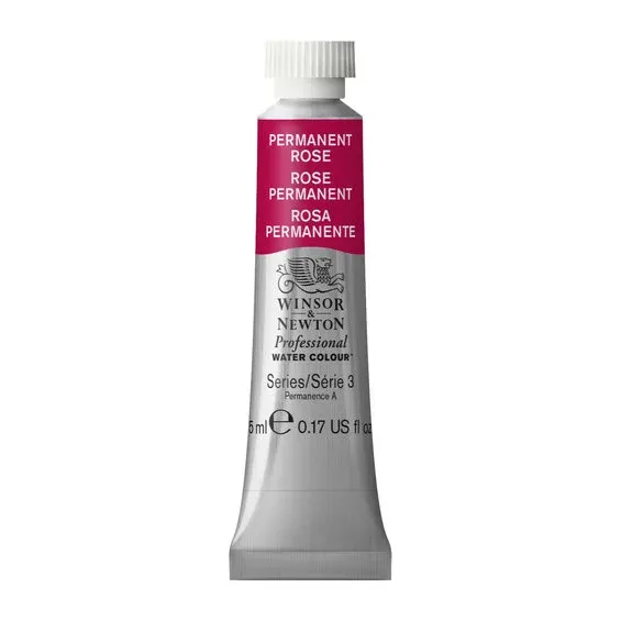 Winsor & Newton Professional akvarellfärg 5 ml Permanent Rose 502 Köp nu