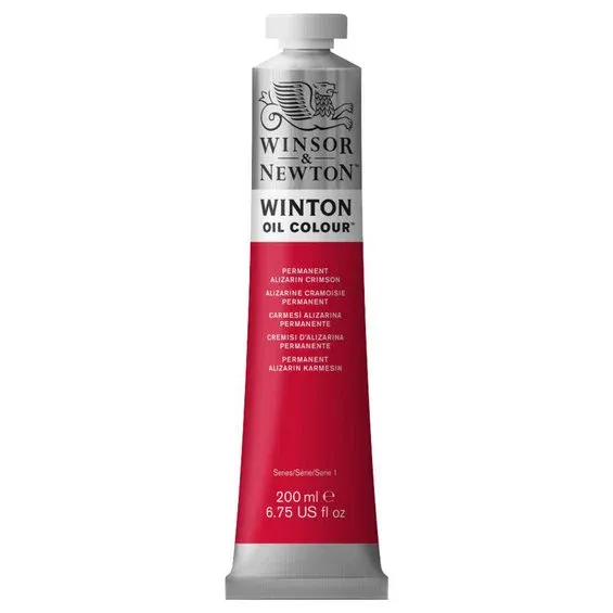 Kundfavorit Winsor & Newton Winton oljefärg 200 ml Permanent Alizarin Crimson 468
