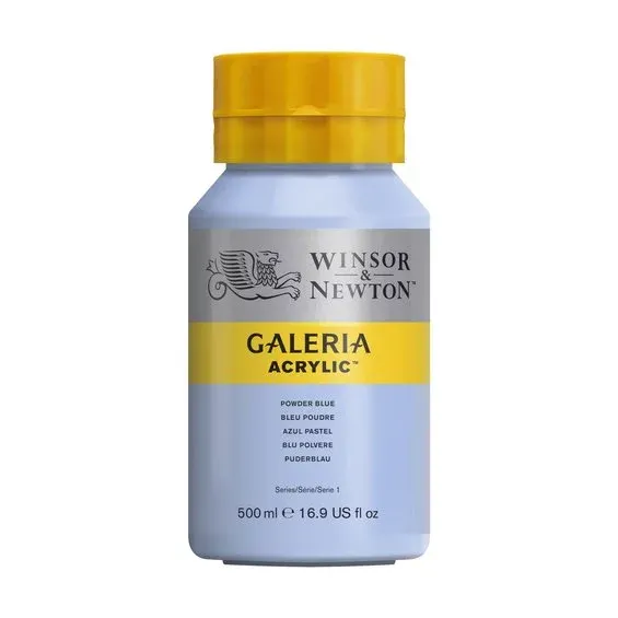 Winsor & Newton Galeria akrylfärg 500 ml Powder Blue 446 Handla nu