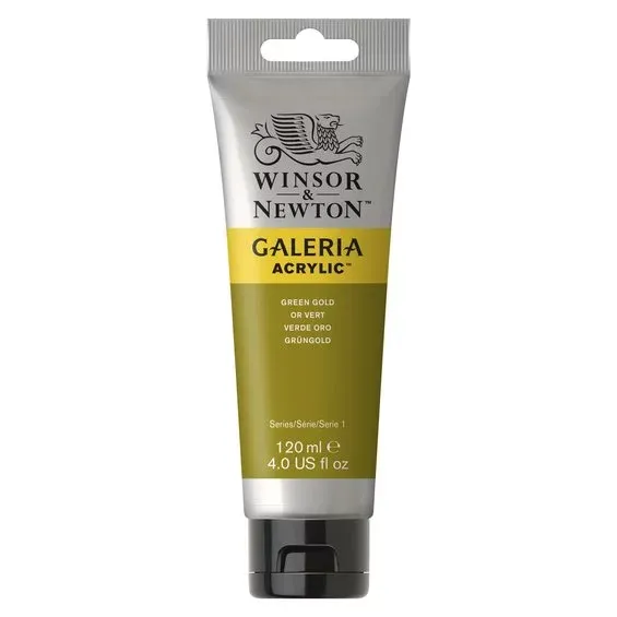 Winsor & Newton Galeria akrylfärg 120 ml Green Gold 294 Reapris