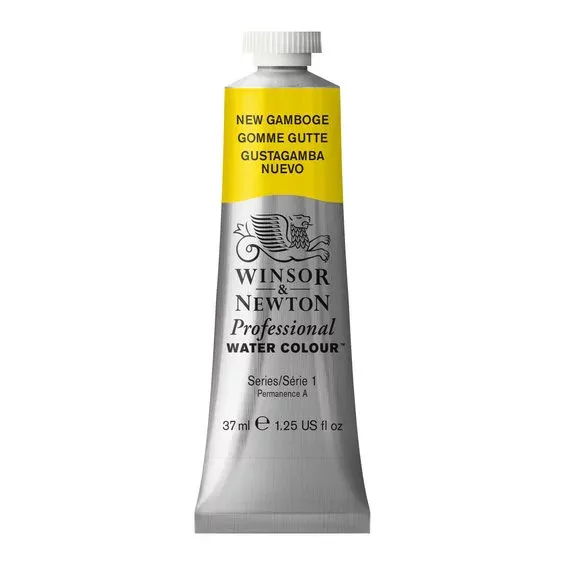 Endast denna vecka Winsor & Newton Professional akvarellfärg 37 ml New Gamboge 267
