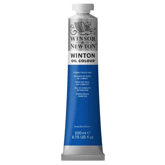 Winsor & Newton Winton oljefärg 200 ml Cobalt Blue Hue 179 Nyhet