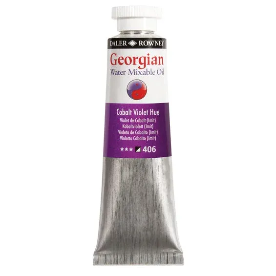 Bästa pris Georgian Water Mixable Oil Colour, vattenlöslig oljefärg 37 ml Cobalt Violet Hue 406