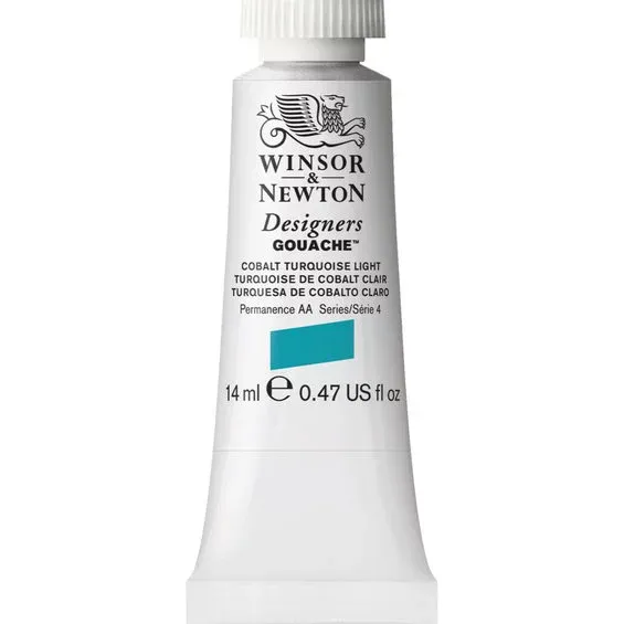 Winsor & Newton Designers gouache 14 ml Cobalt turquoise light 191 Nedsatt pris