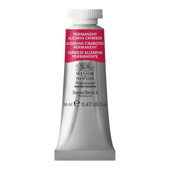 Utförsäljning Winsor & Newton Professional akvarellfärg 14 ml Permanent Alizarin Crimson 466