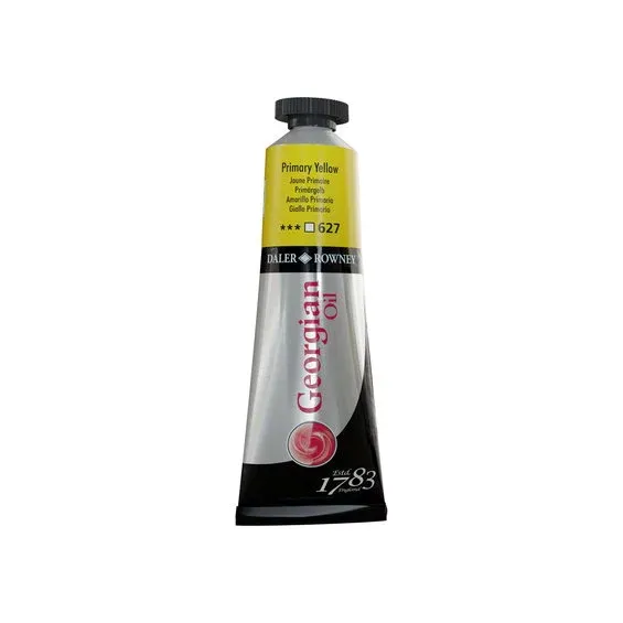 Georgian Oil Colour oljefärg 38 ml Primary Yellow 627 Billigare