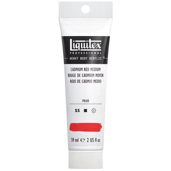 Liquitex Heavy Body akrylfärg 59 ml – 154 Cadmium red medium Billig