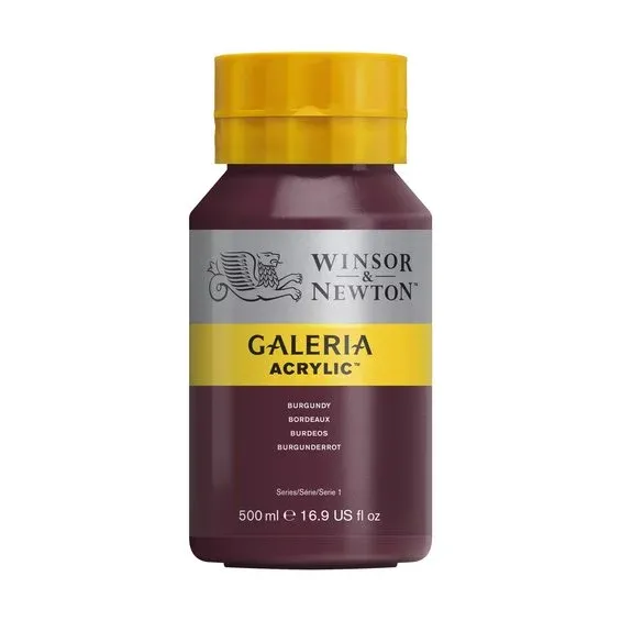 Billigare Winsor & Newton Galeria akrylfärg 500 ml Burgundy 075