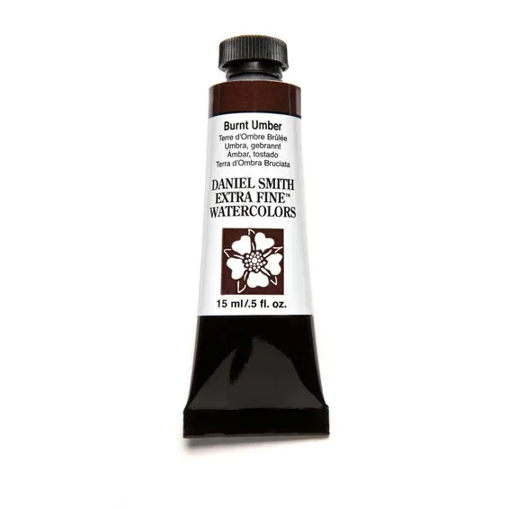 Utförsäljning Daniel Smith akvarellfärg 15 ml Burnt Umber