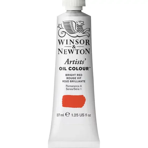 Begränsad tid Winsor & Newton Artists' oljefärg 37 ml Bright Red 042