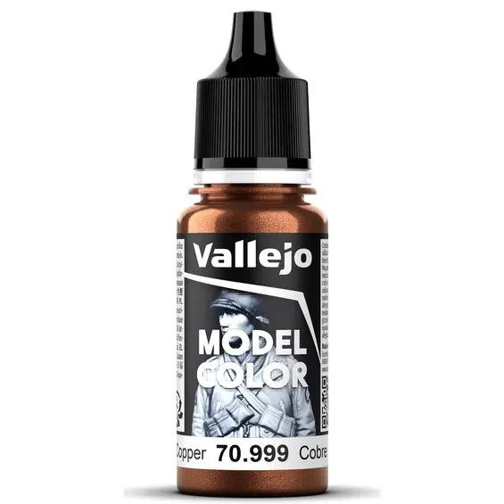 Vallejo Model Color 18 ml Copper metallic 999 Säker betalning