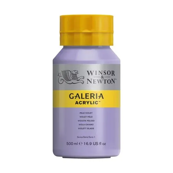 Winsor & Newton Galeria akrylfärg 500 ml Pale Violet 444 Lägg i varukorgen