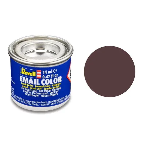 Revell hobbyfärg 14 ml - 84 Leather brown / mat Sista chansen