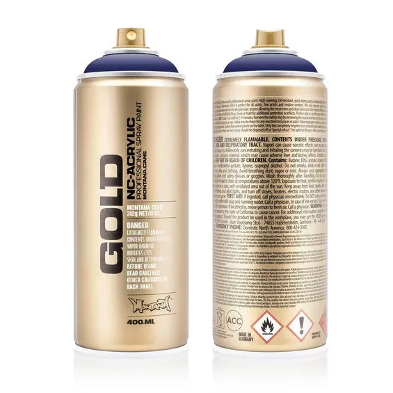 Montana Gold sprayfärg 400 ml - G4170 Blue Velvet Kundfavorit