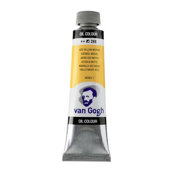V Gogh olja 40ml Azo yellow M Populär