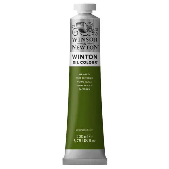 Winsor & Newton Winton oljefärg 200 ml Sap Green 599 Populär