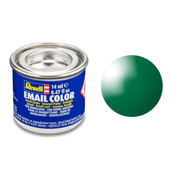 Revell hobbyfärg 14 ml - 61 Emerald green / gloss Populärt val