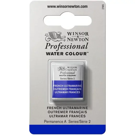 Winsor & Newton Professional akvarellfärg halvkopp French Ultramarin 263 Erbjudande
