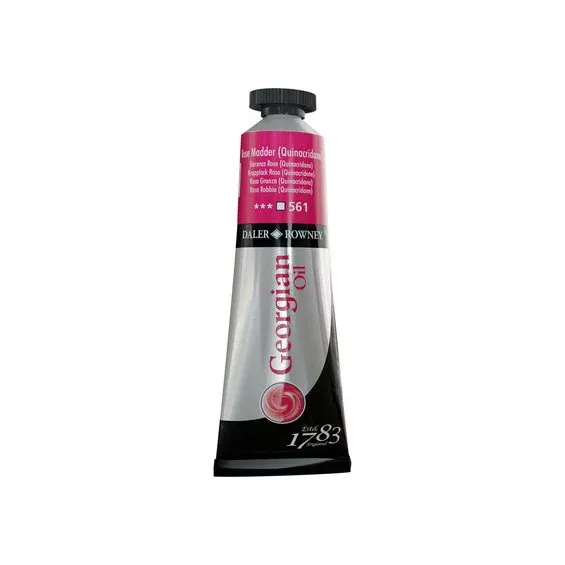 Erbjudandepris Georgian Oil Colour oljefärg 38 ml Rose Madder (Quinacridone) 561