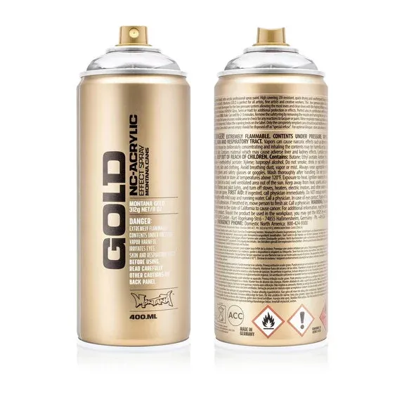 Köp nu Montana Gold sprayfärg 400 ml - M1000 Silverchrome