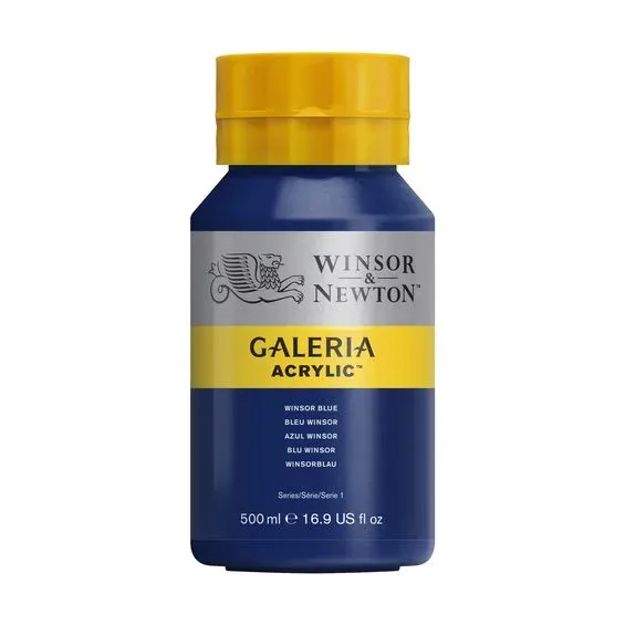 Winsor & Newton Galeria akrylfärg 500 ml Winsor Blue 706 Sista chansen