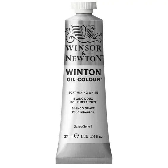 Winsor & Newton Winton oljefärg 37 ml Soft Mixing White 415 Begränsat antal