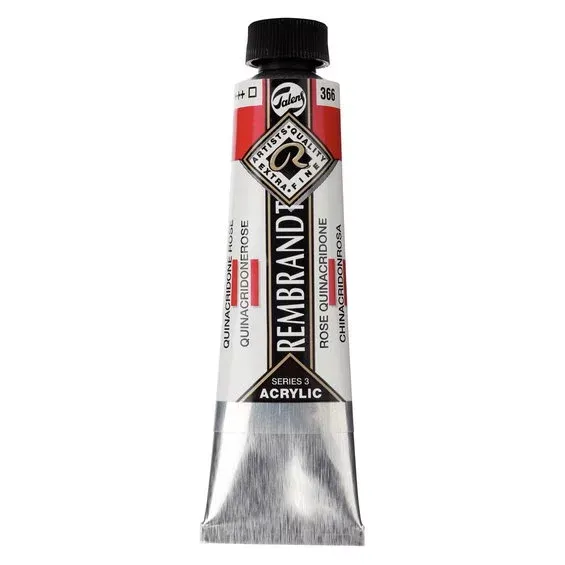 Rembrandt akrylfärg 40 ml Quinacridone Rose - 366 Kampanj