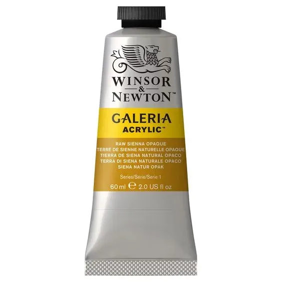 Winsor & Newton Galeria akrylfärg 60 ml Raw Sienna Opaque 553 Bästa pris