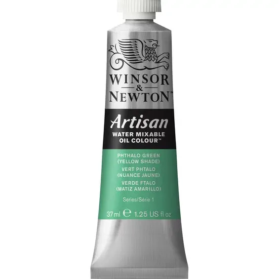 Winsor & Newton Artisan vattenlöslig oljefärg 37 ml Phthalo Green (yellow shade) 521 Outlet