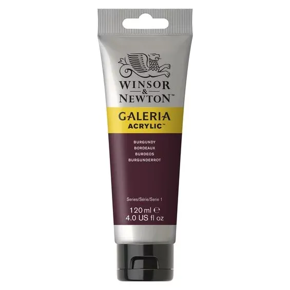 Köp online Winsor & Newton Galeria akrylfärg 120 ml Burgundy 075