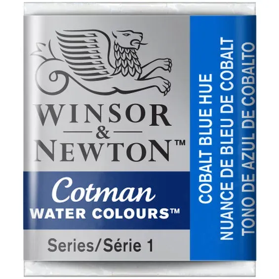 Beställ nu Winsor & Newton Cotman akvarellfärg halvkopp Cobalt Blue Hue 179