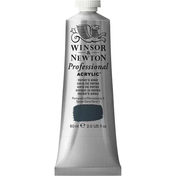Winsor & Newton Professional akrylfärg 60 ml Payne's Gray 465 Köp online