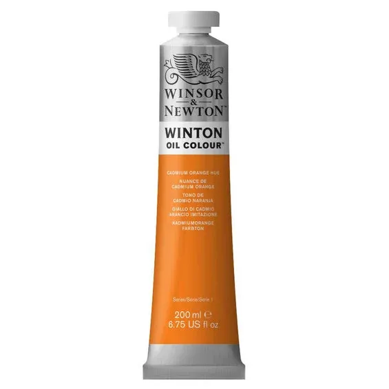 Begränsat erbjudande Winsor & Newton Winton oljefärg 200 ml Cadmium Orange Hue 090