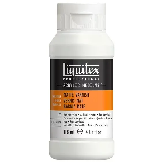 Liquitex Matt Varnish 118 ml, skyddande matt fernissa för akrylmålningar Köp nu