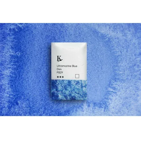 Kampanj Kreatima Watercolour akvarellfärg 1/1 – Ultramarine Blue 044 PB29