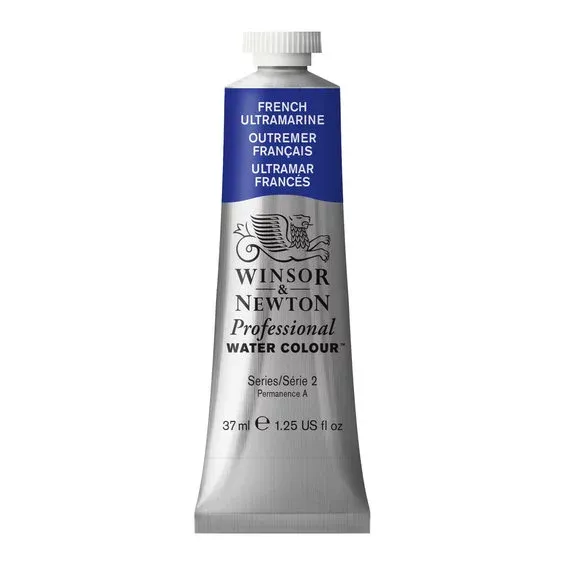 Sänkt pris Winsor & Newton Professional akvarellfärg 37 ml French Ultramarine 263