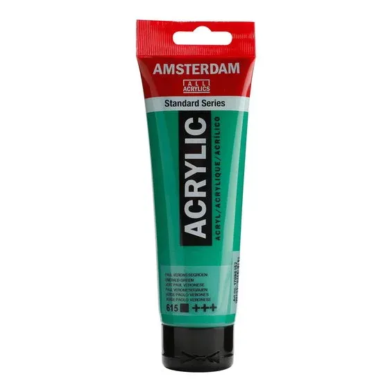 Beställ idag Amsterdam Acrylic akrylfärg 120 ml Emerald Green 615