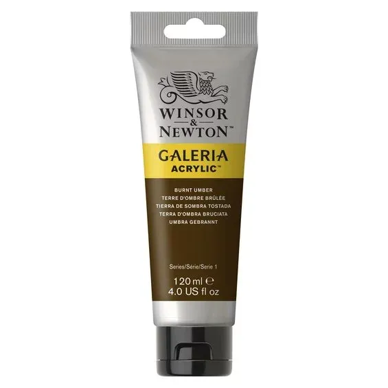 Expressleverans Winsor & Newton Galeria akrylfärg 120 ml Burnt Umber 076