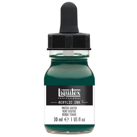 Kampanj Liquitex Professional Acrylic Ink 30 ml – Muted green 501