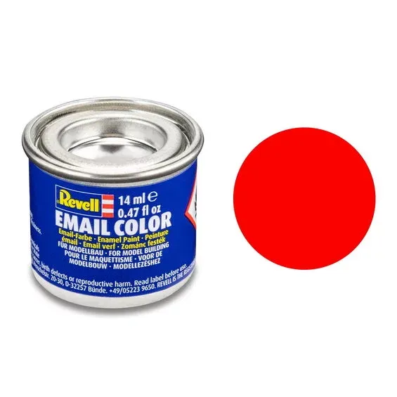 risnedsättning Revell hobbyfärg 14 ml - 25 Luminous orange / mat