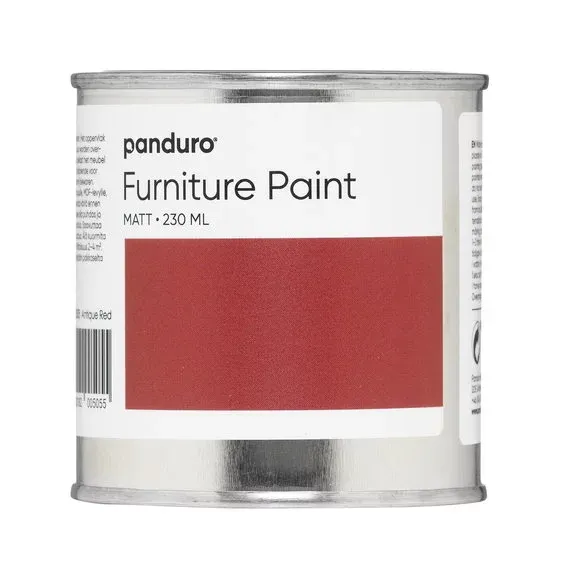 Panduro Furniture Paint, matt möbelfärg 230 ml – Antique red I lager