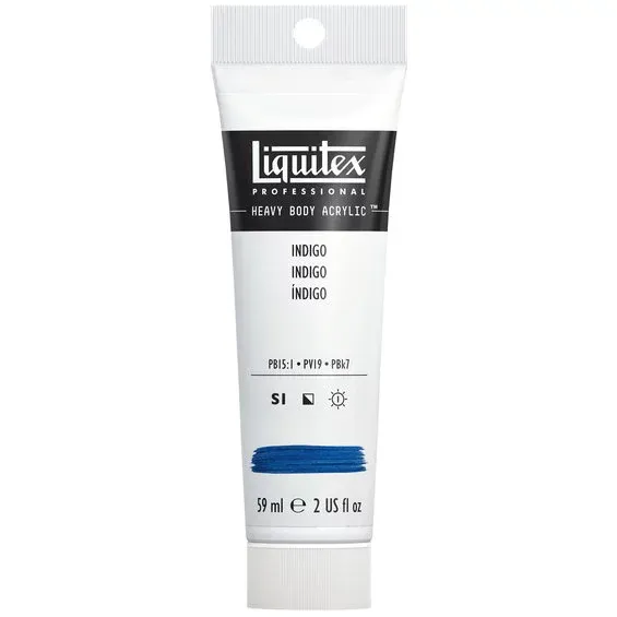 Köp online Liquitex Heavy Body akrylfärg 59 ml – 208 Indigo