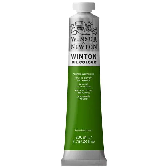 Köp online Winsor & Newton Winton oljefärg 200 ml Chrome Green Hue 145