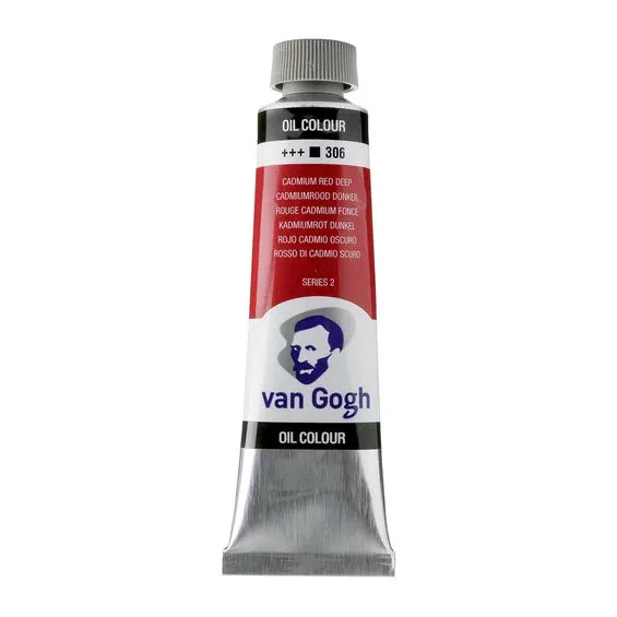 risnedsättning V Gogh olja 40ml Cadm. red DP