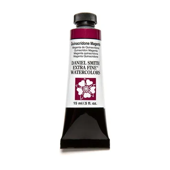 Daniel Smith akvarellfärg 15 ml Quinacridone Magenta Endast denna vecka