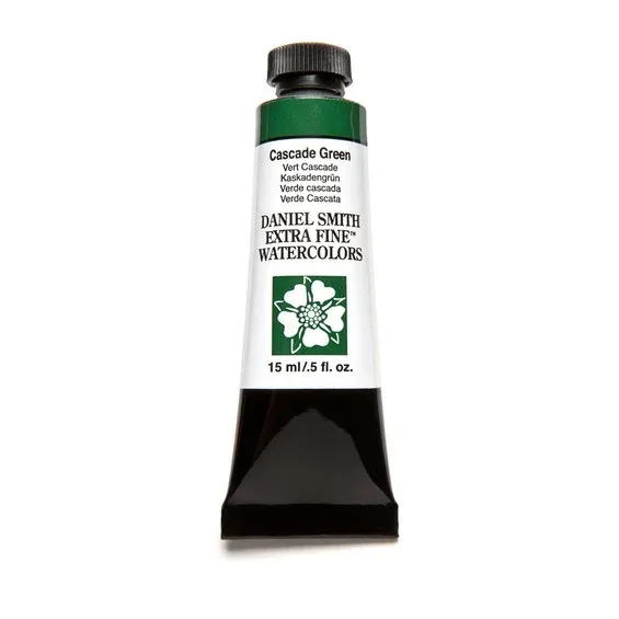 Kampanjpris Daniel Smith akvarellfärg 15 ml Cascade Green
