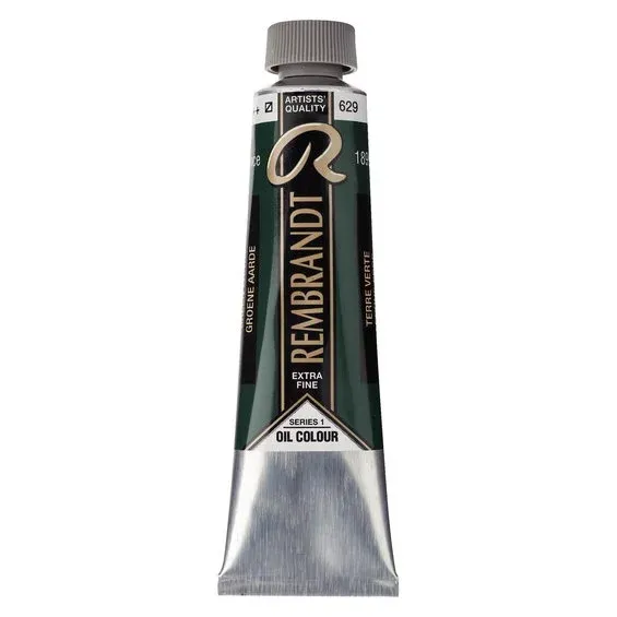 risnedsättning Rembrandt oljefärg 40 ml Terre Verte - 629
