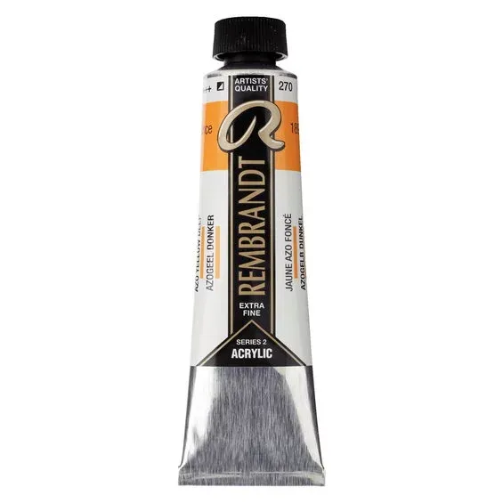 Rembrandt akrylfärg 40 ml Azo Yellow Deep - 270 Billigare